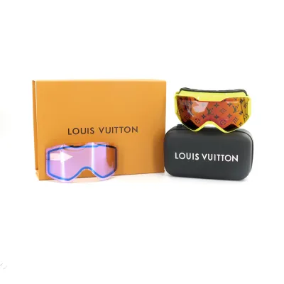 EM Sneakers Louis Vuitton LV Ski Mask Yellow 02