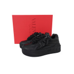 EM Sneakers Valentino Garavani One Stud XL Sneakers in All Blackl Leather