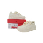 EM Sneakers Valentino Garavani One Stud XL Sneakers in Rice White Leather