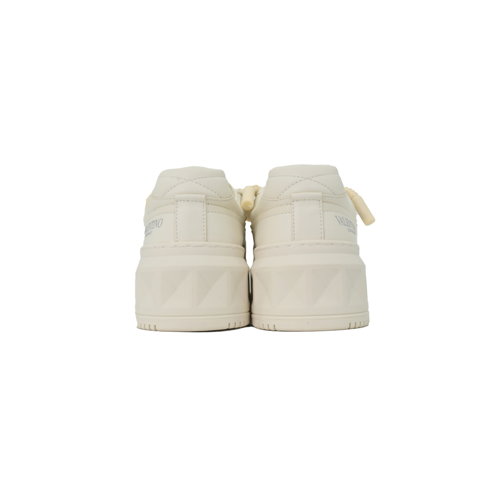 EM Sneakers Valentino Garavani One Stud XL Sneakers in Rice White Leather