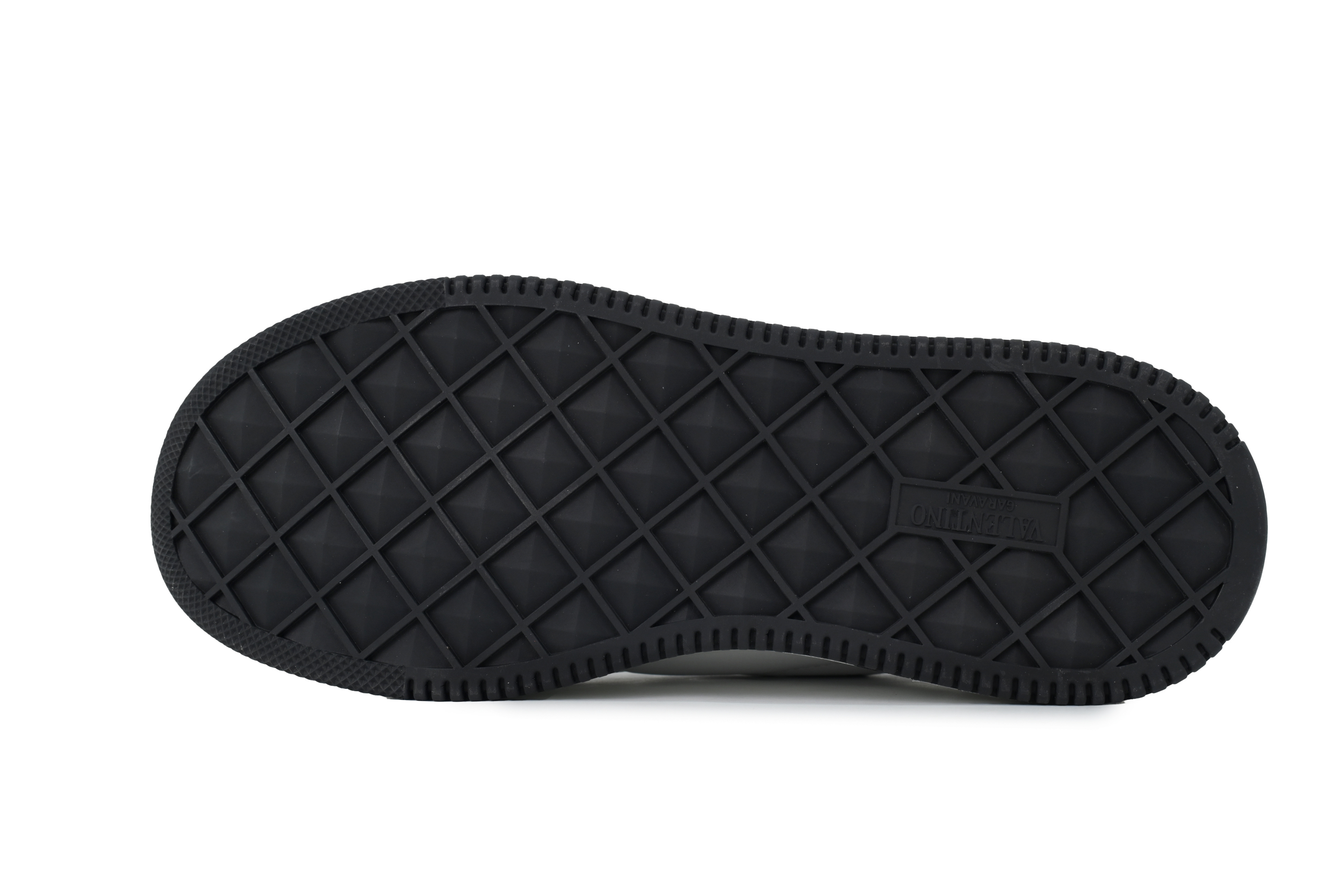 EM Sneakers Valentino Garavani One Stud XL Sneakers in White and Black Leather