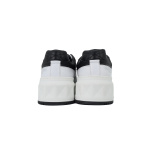 EM Sneakers Valentino Garavani One Stud XL Sneakers in White and Black Leather