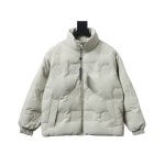 EM Sneakers Louis Vuitton Black Print Embossed White Down Jacket