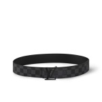 EM Sneakers Louis Vuitton LV Initials 40mm Reversible Belt Graphite