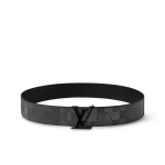 EM Sneakers Louis Vuitton LV Initials Damoflage 40MM Reversible Belt Black