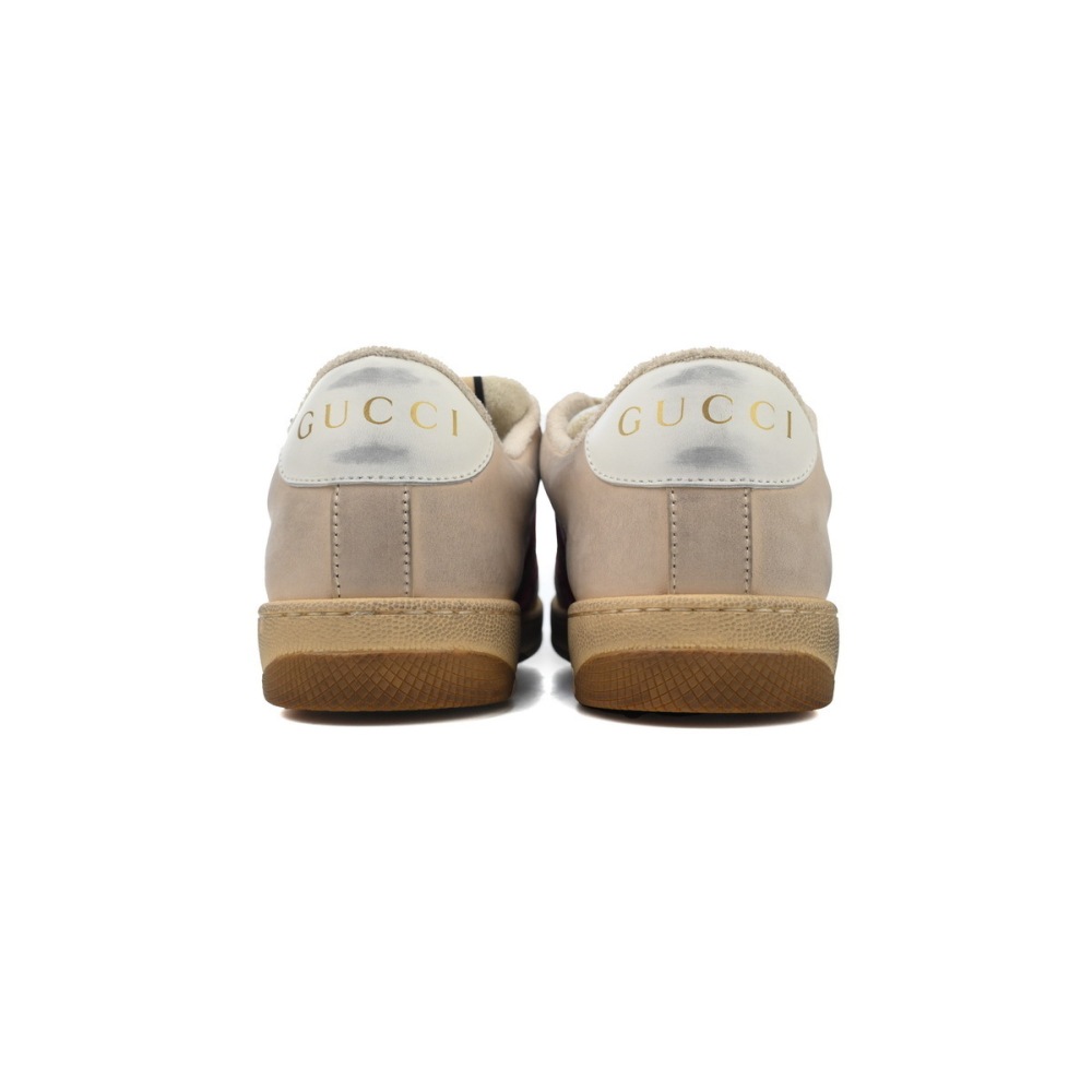EM Sneakers Gucci Screener GG Enamel Purple Double g Canvas Printing