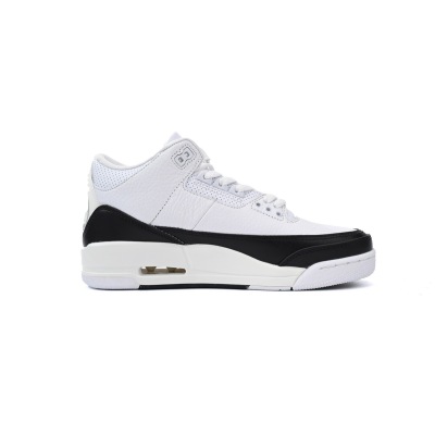 EM Sneakers Fragment Design × Jordan 3 Black White 02