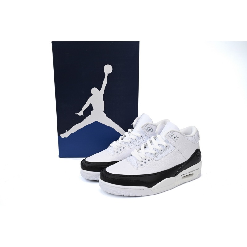 EM Sneakers Fragment Design × Jordan 3 Black White