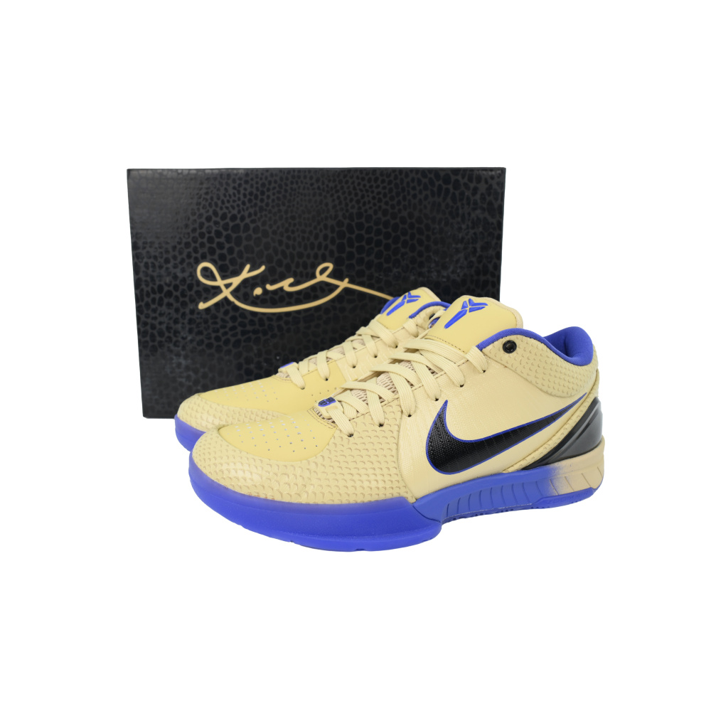 EM Sneakers Nike Kobe 4 Protro × FC Barcelona Away Kit