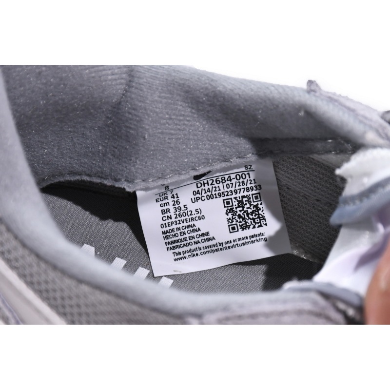EM Sneakers Nike LD Waffle SF × Sacai × Fragment Design Grey