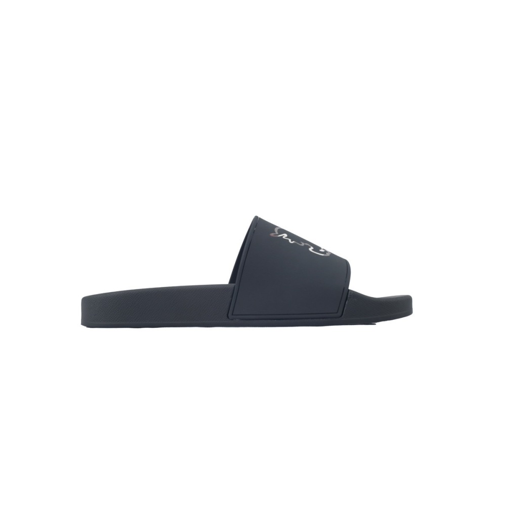 EM Sneakers Burberry Check EKD Motif Slide Black