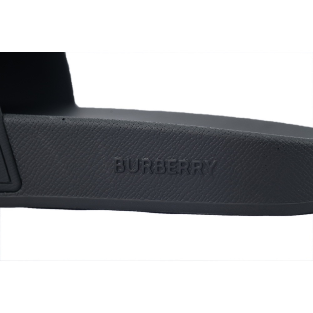 EM Sneakers Burberry Check EKD Motif Slide Black