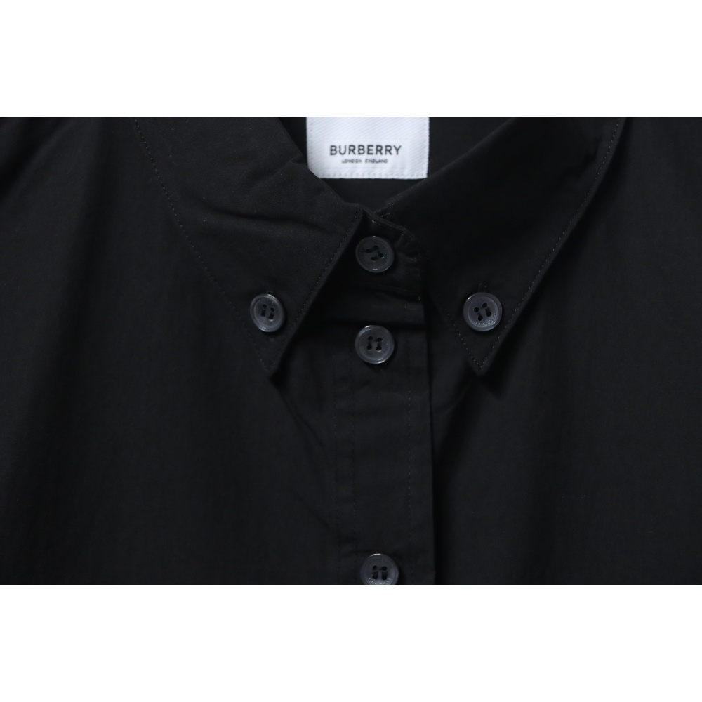 EM Sneakers Burberry Undercover Logo-patch Cotton-blend Long Sleeve Shirt Black