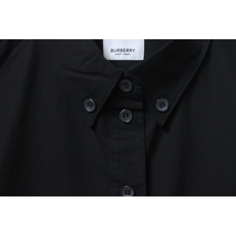 EM Sneakers Burberry Undercover Logo-patch Cotton-blend Long Sleeve Shirt Black
