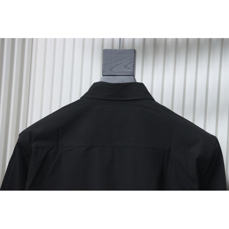 EM Sneakers Burberry Undercover Logo-patch Cotton-blend Long Sleeve Shirt Black