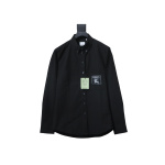 EM Sneakers Burberry Undercover Logo-patch Cotton-blend Long Sleeve Shirt Black