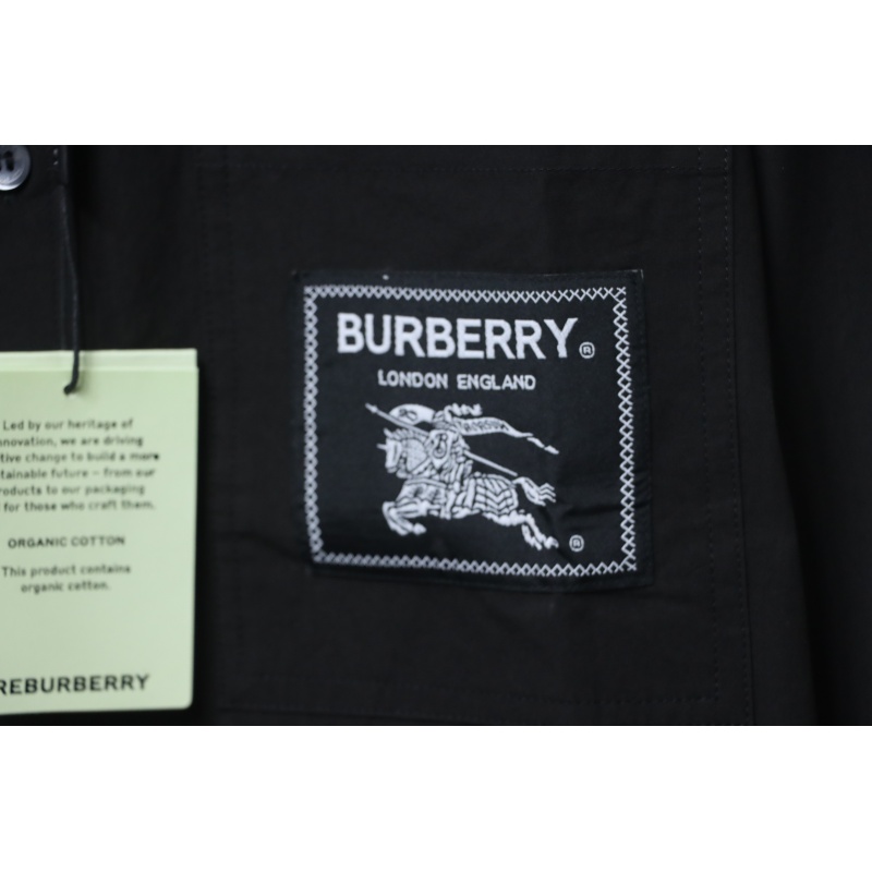 EM Sneakers Burberry Undercover Logo-patch Cotton-blend Long Sleeve Shirt Black