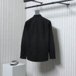 EM Sneakers Burberry Undercover Logo-patch Cotton-blend Long Sleeve Shirt Black