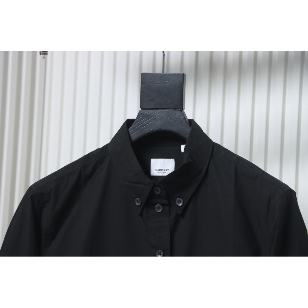 EM Sneakers Burberry Undercover Logo-patch Cotton-blend Long Sleeve Shirt Black