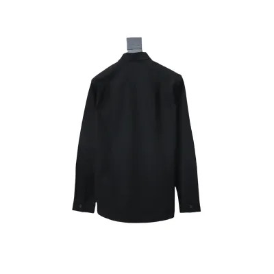 EM Sneakers Burberry Undercover Logo-patch Cotton-blend Long Sleeve Shirt Black 02