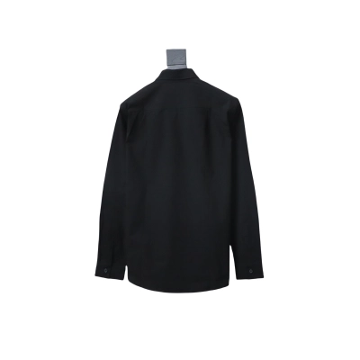 EM Sneakers Burberry Undercover Logo-patch Cotton-blend Long Sleeve Shirt Black 02