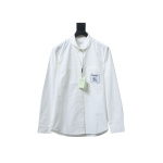 EM Sneakers Burberry Undercover Logo-patch Cotton-blend Long Sleeve Shirt White
