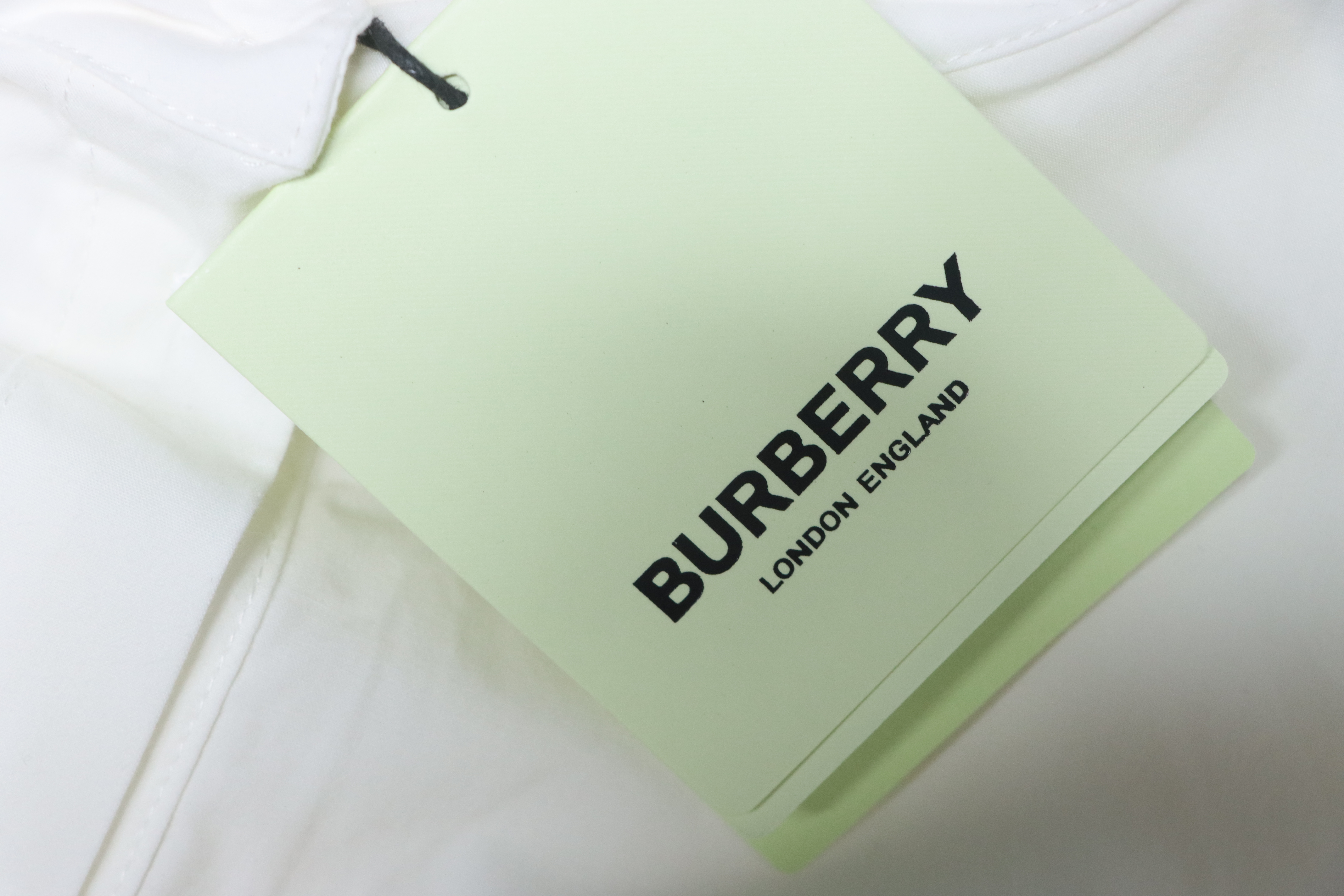 EM Sneakers Burberry Undercover Logo-patch Cotton-blend Long Sleeve Shirt White