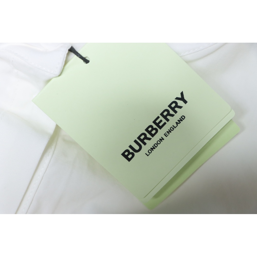 EM Sneakers Burberry Undercover Logo-patch Cotton-blend Long Sleeve Shirt White
