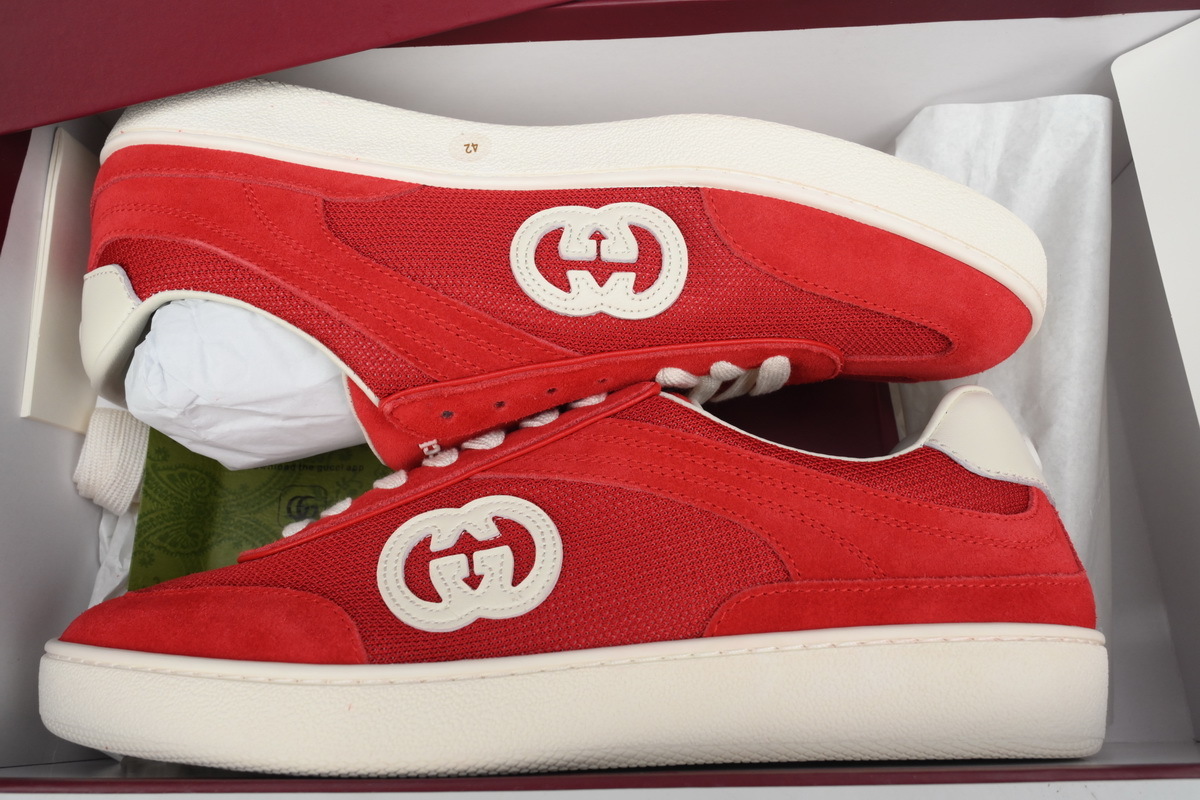 EM Sneakers Gucci Interlocking Red