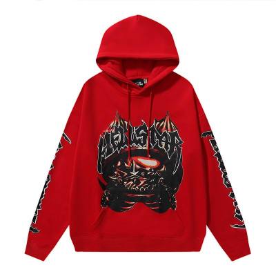 EM Sneakers Hellstar Hoodie 2232 Black/Red 02