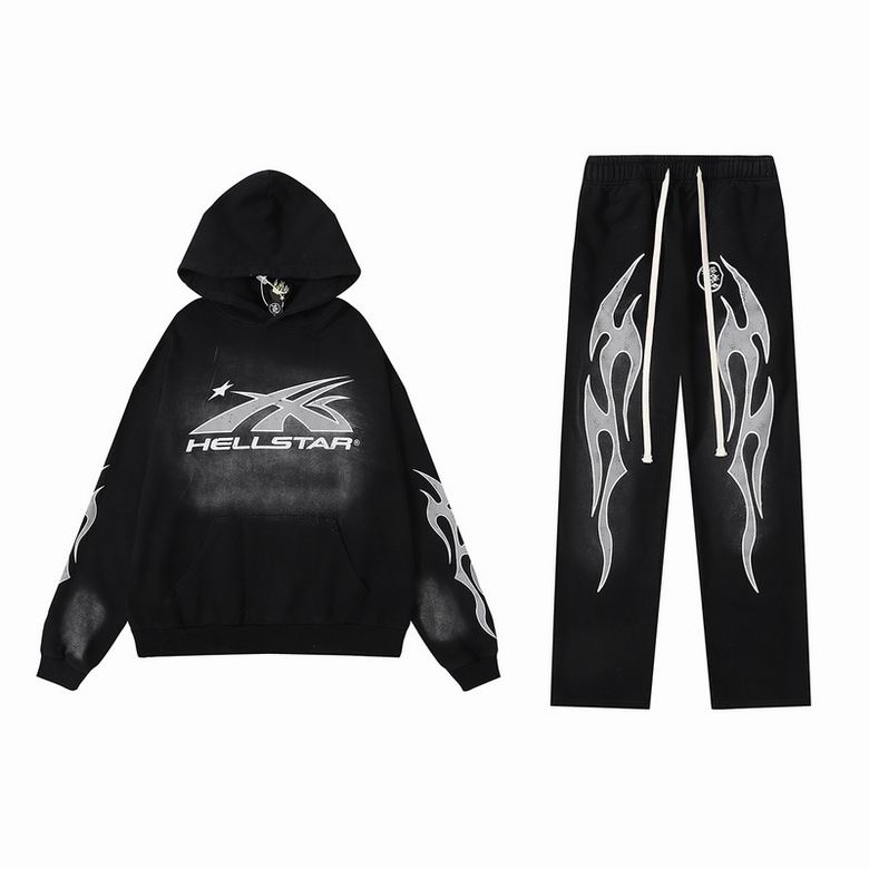 EM Sneakers Hellstar Hoodie & Sweatpant Sets 2215