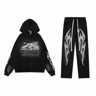 EM Sneakers Hellstar Hoodie & Sweatpant Sets 2215 01