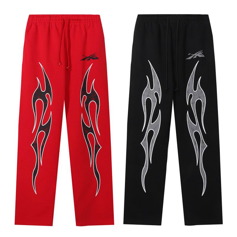 EM Sneakers Hellstar Hoodie & Sweatpant Sets 2232 Black/Red
