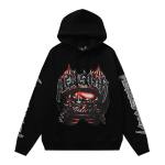 EM Sneakers Hellstar Hoodie & Sweatpant Sets 2232 Black/Red
