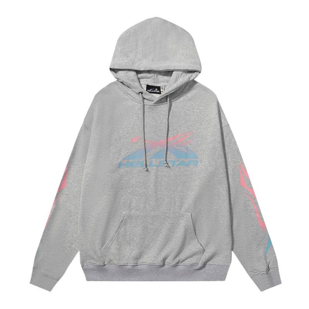 EM Sneakers Hellstar Hoodie & Sweatpant Sets 2331 Black/Gray