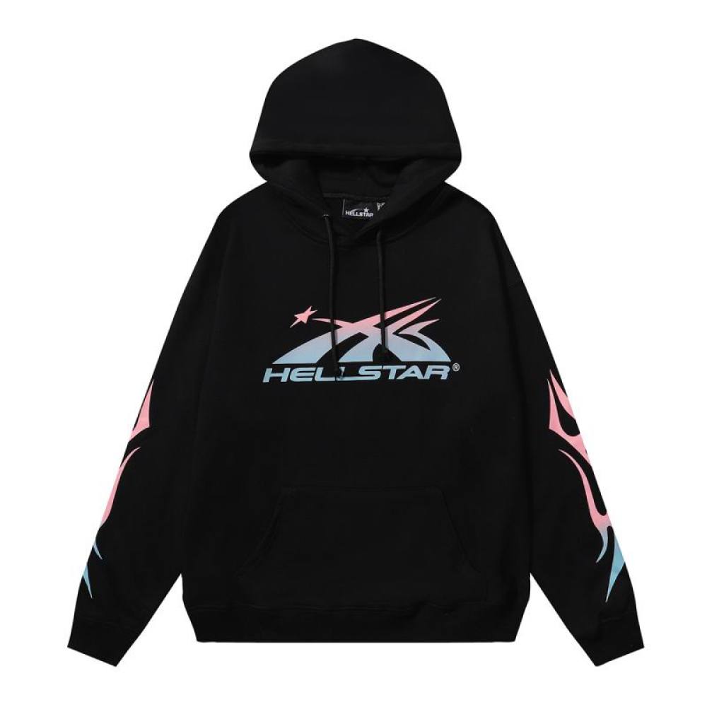 EM Sneakers Hellstar Hoodie & Sweatpant Sets 2331 Black/Gray