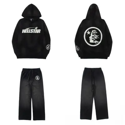 EM Sneakers Hellstar Hoodie & Sweatpant Sets 8011 01