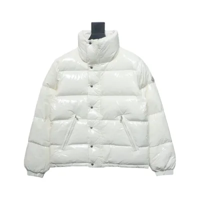 EM Sneakers Moncler Glossy Down Jacket White 01