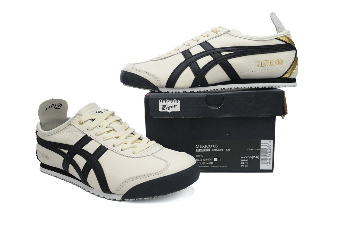 EM Sneakers Onitsuka Tiger Mexico 66 Cream Black