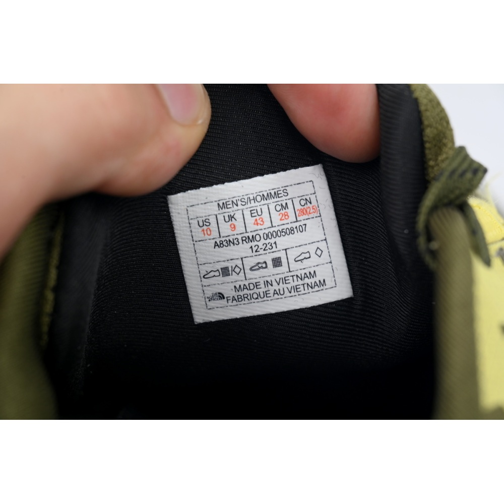 EM Sneakers The North Face Altamesa 500 Military Green White