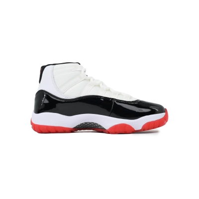 EM Sneakers Air Jordan 11 Retro White Black Red 02