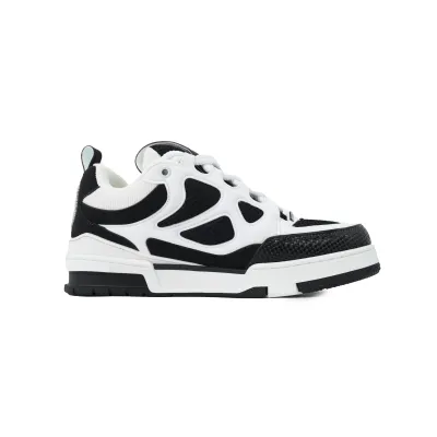 EM Sneakers Louis Vuitton LV Skate Black and White 02