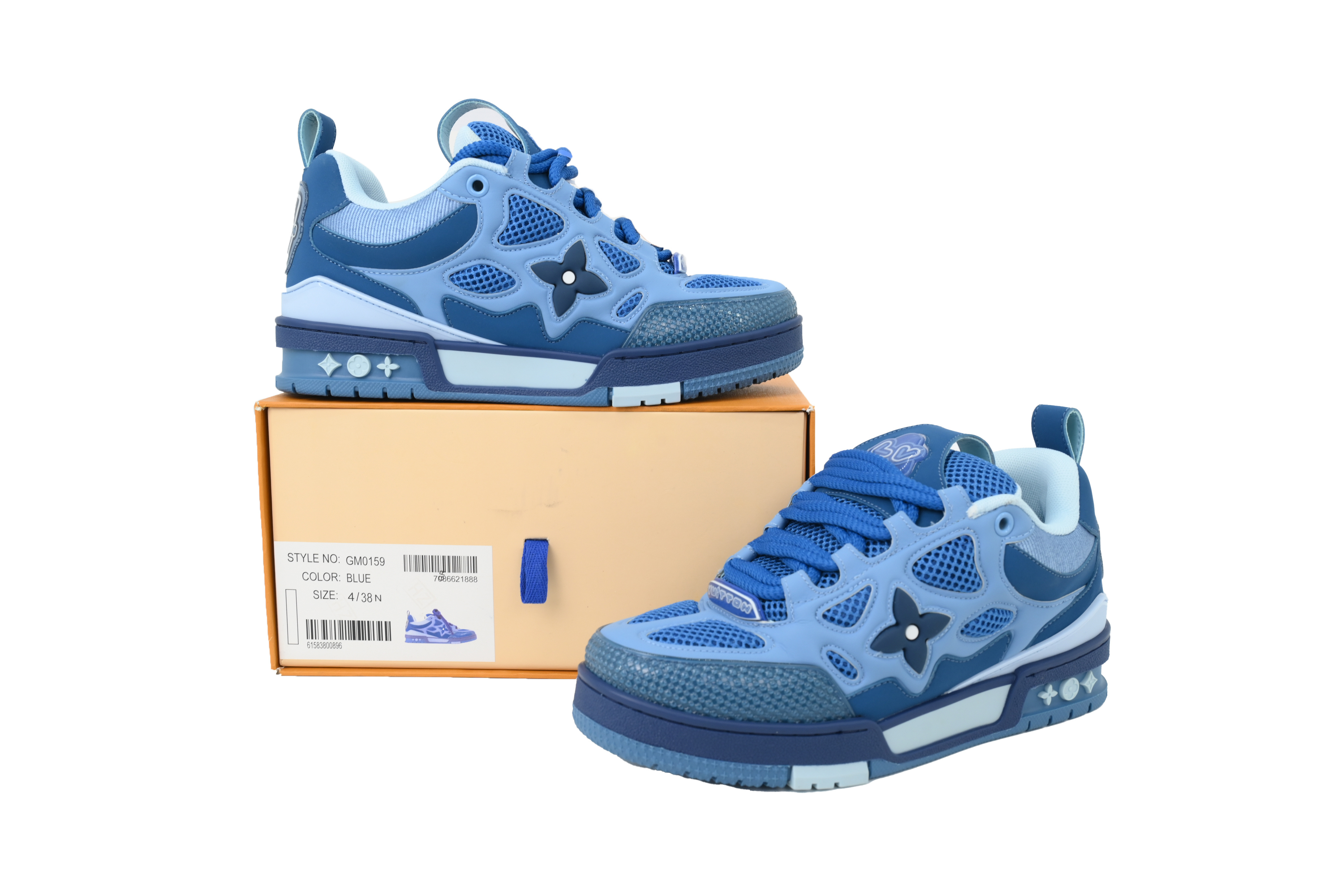 EM Sneakers Louis Vuitton LV Skate Blue