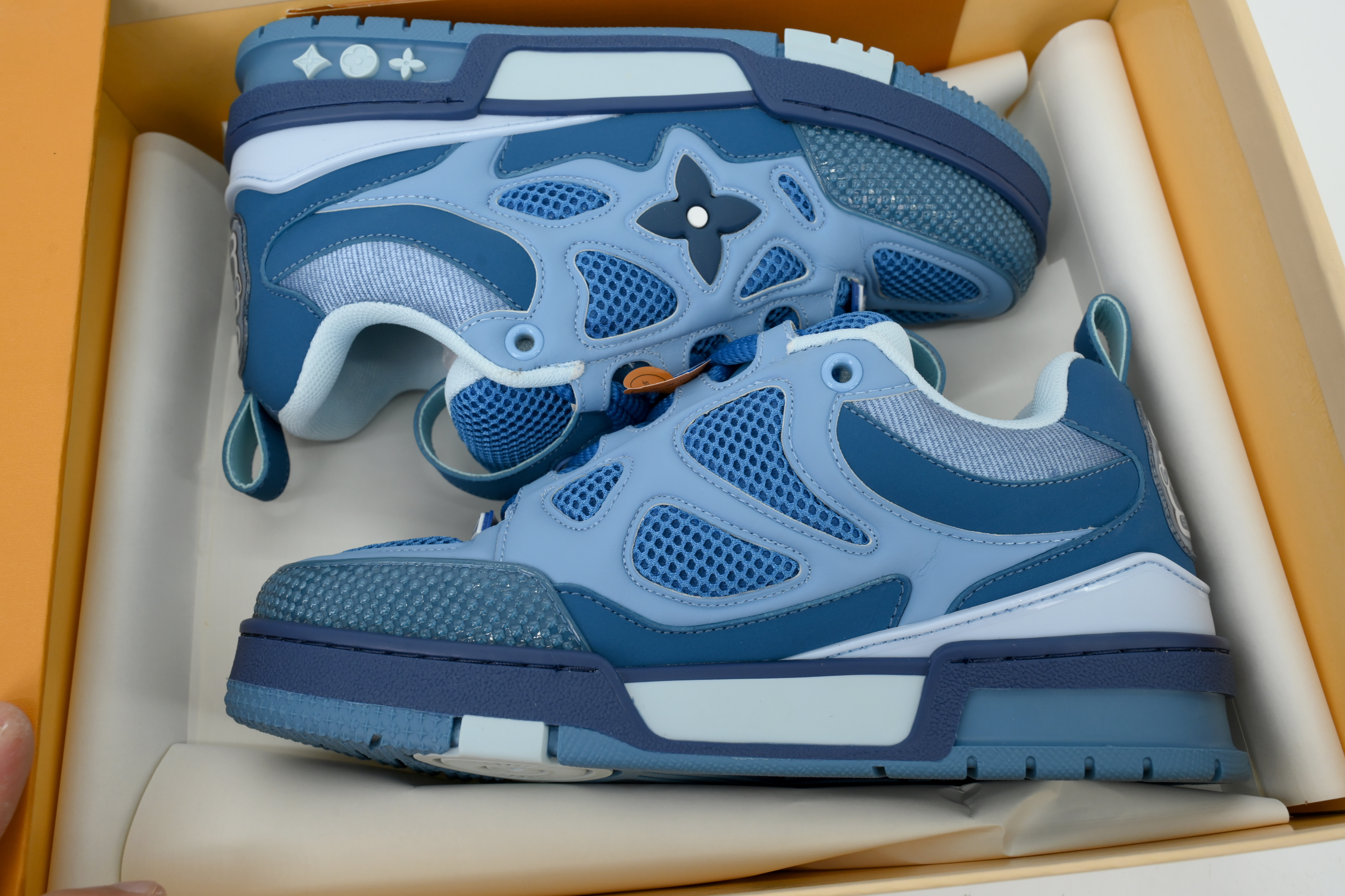 EM Sneakers Louis Vuitton LV Skate Blue