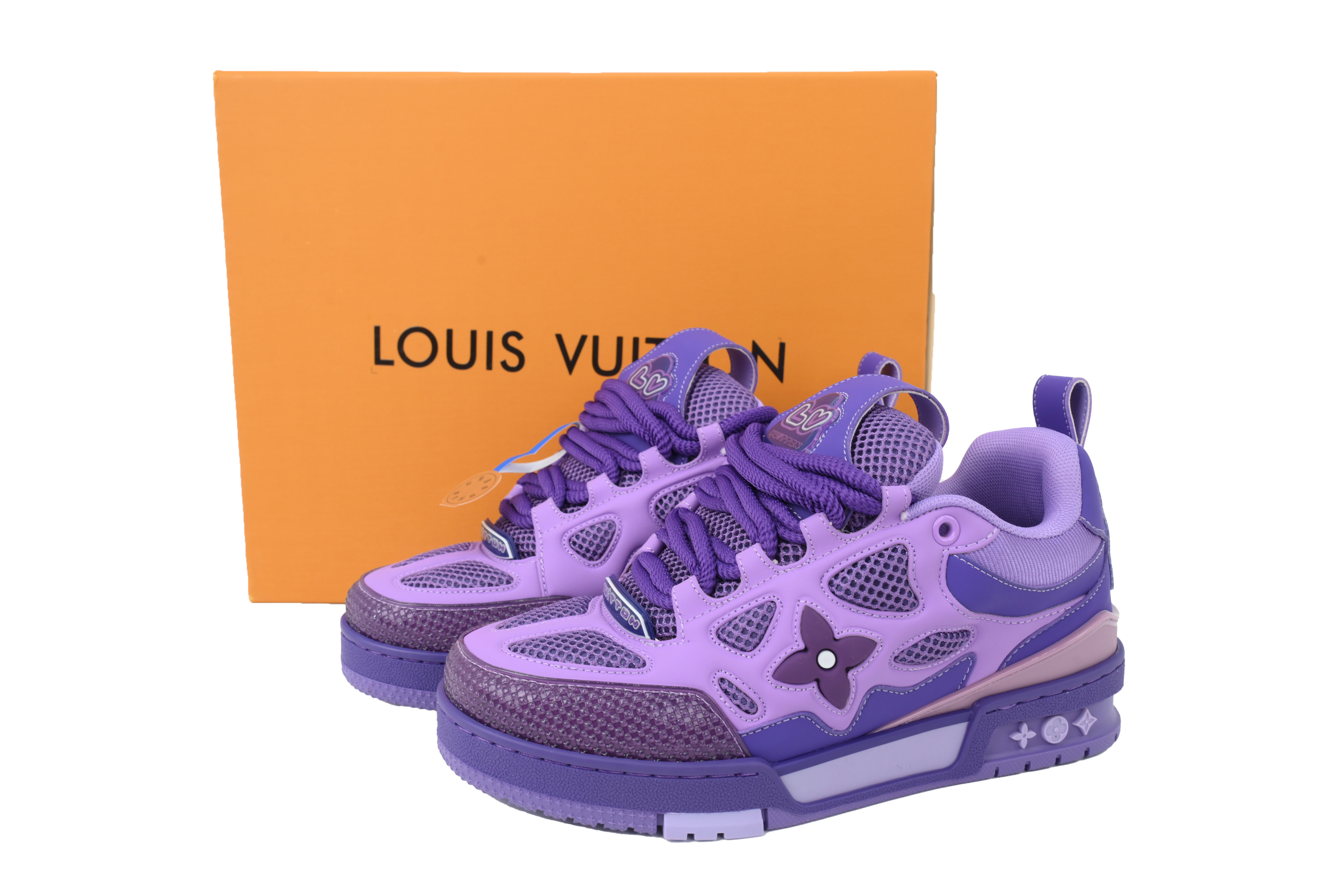 EM Sneakers Louis Vuitton LV Skate Purple
