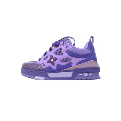 EM Sneakers Louis Vuitton LV Skate Purple 01