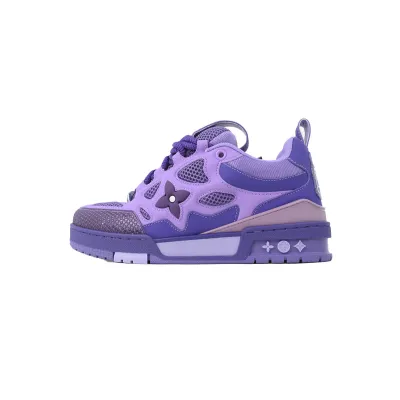 EM Sneakers Louis Vuitton LV Skate Purple 01