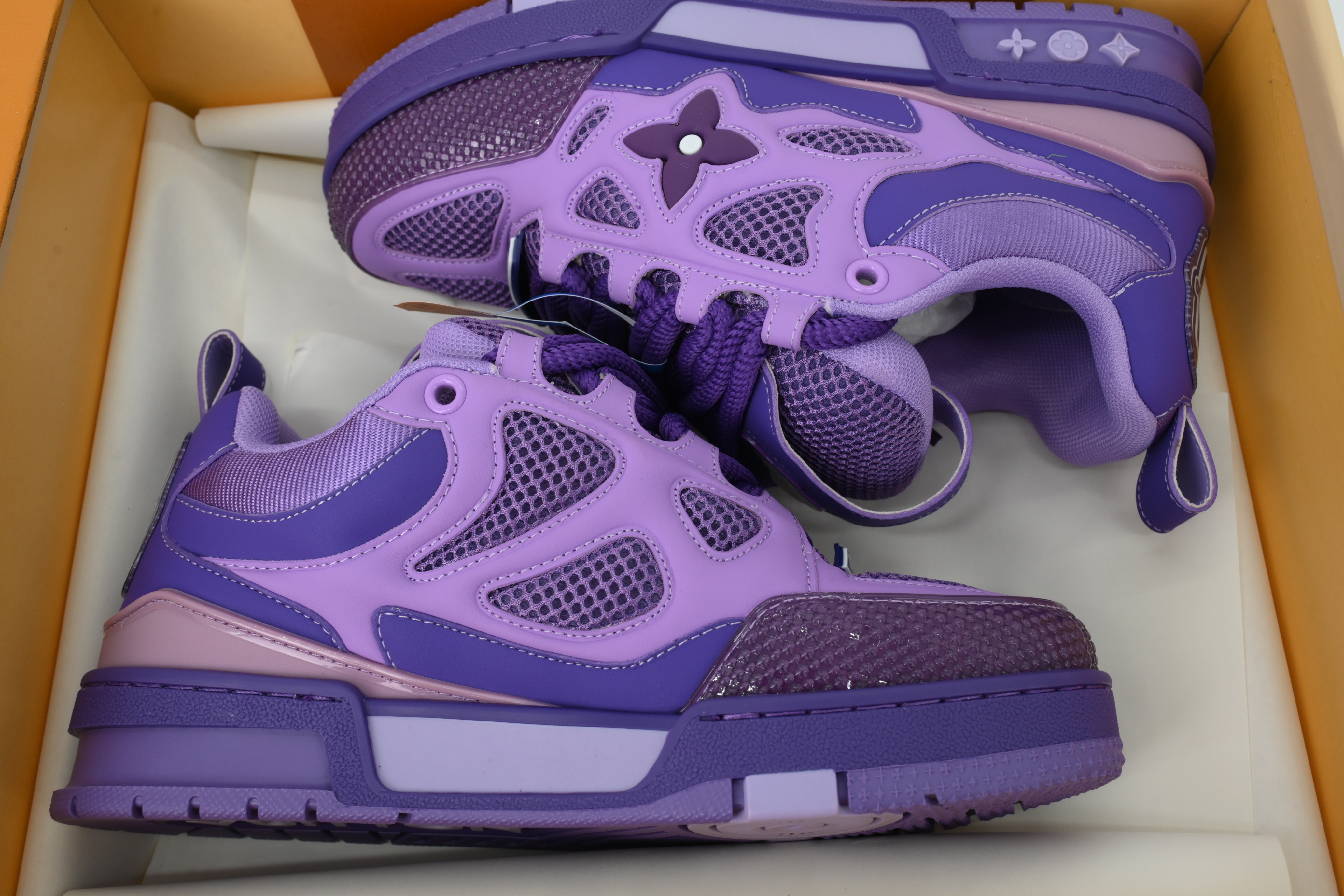 EM Sneakers Louis Vuitton LV Skate Purple