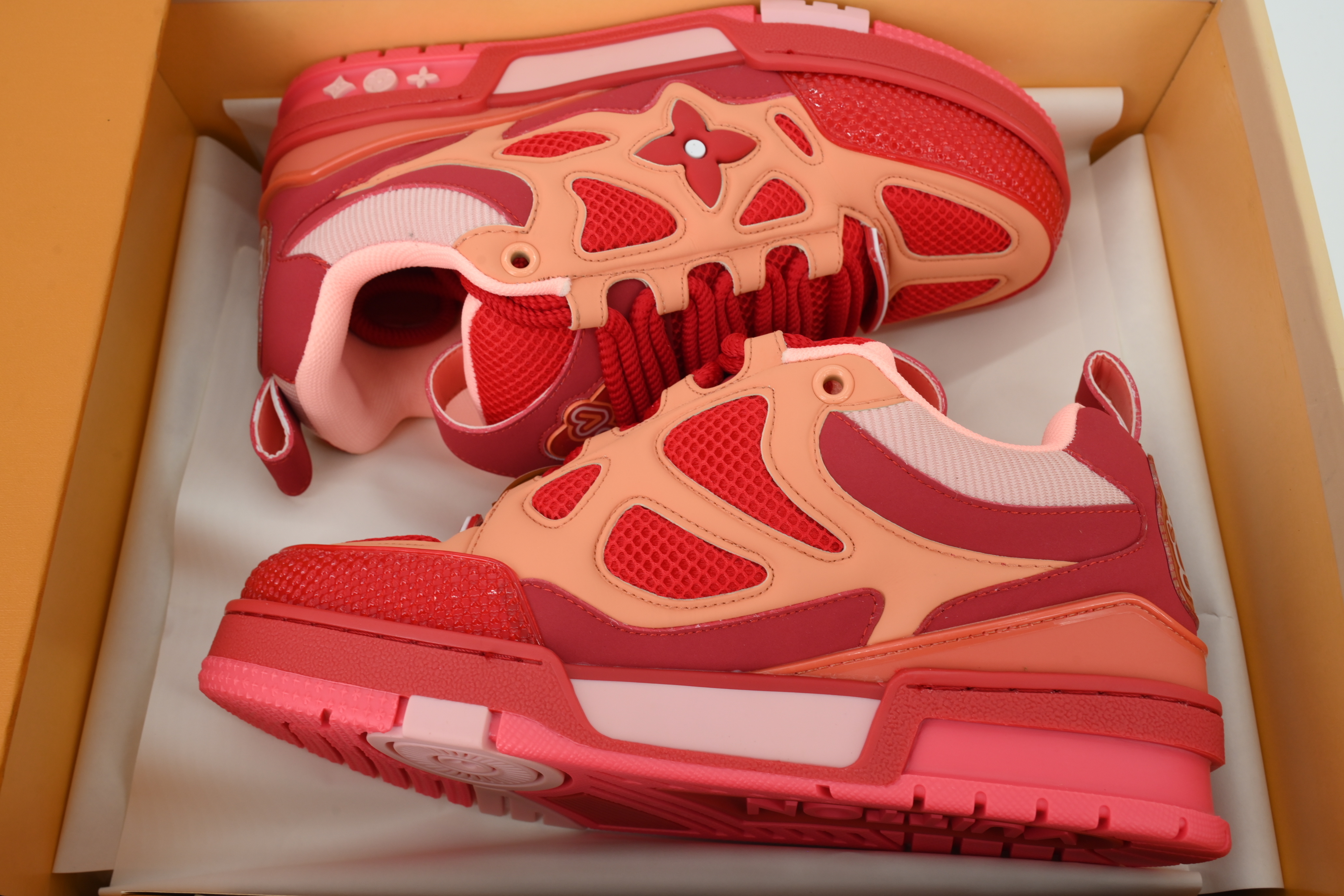 EM Sneakers Louis Vuitton LV Skate Red