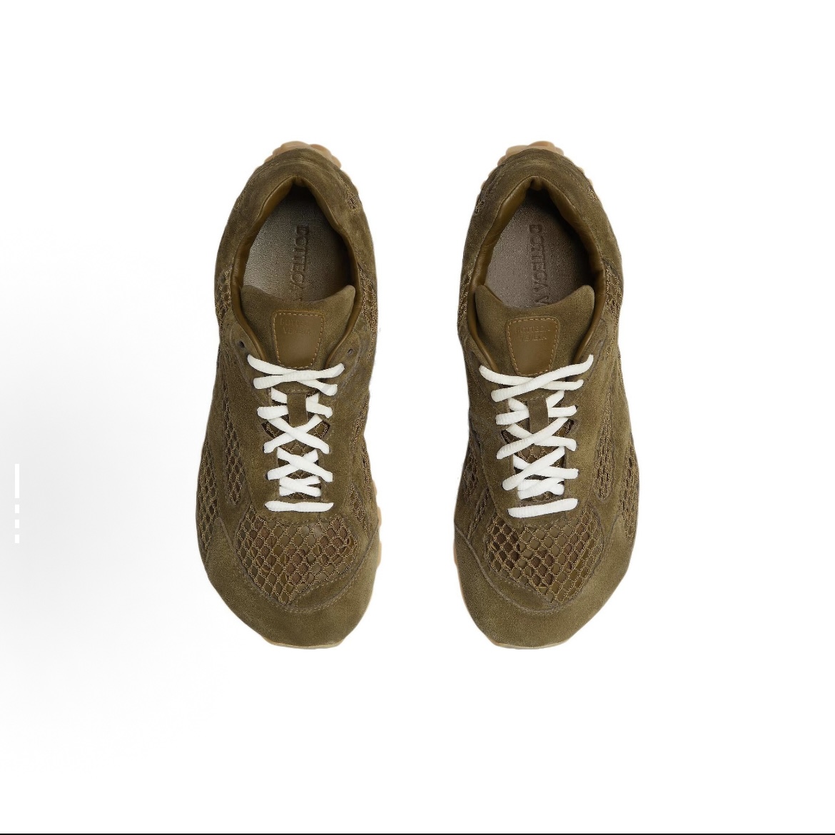 EM Sneakers Bottega Veneta Orbit Military Green Brown